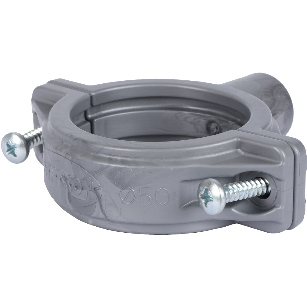 Хомут Sinikon СТАНДАРТ D50 со шпилькой и дюбелем