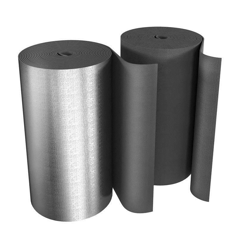 Рулон теплоизоляционный Energoflex SUPER AL 20мм х 1м х 5м с покрытием алюминиевой фольгой (в упаков