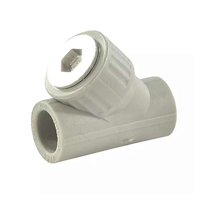 Клапан обратный VALFEX PP-R Дн20 (серый)