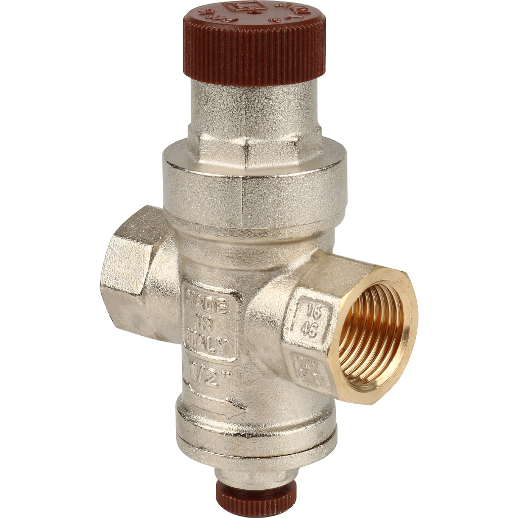 Itap Редуктор давления Minibrass 361 1/2" (с подсоединением для манометра 1/4")