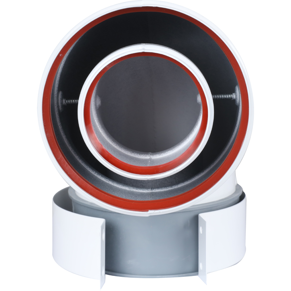 Коаксиальный отвод Baxi 90° D60/100 для всех котлов кроме ECO Classic / ECO Nova