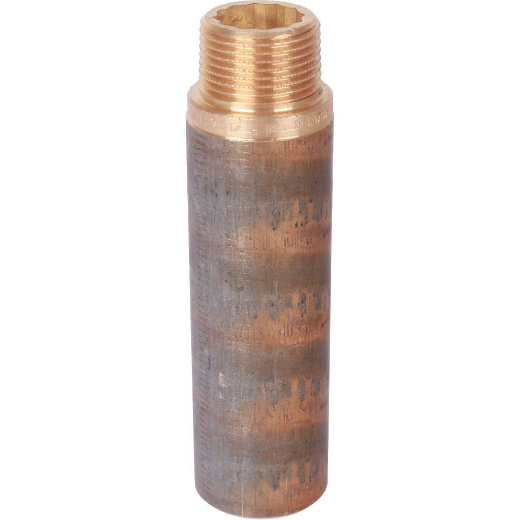 Viega 3525 Удлинитель ВР-НР, 3/4х100, бронза