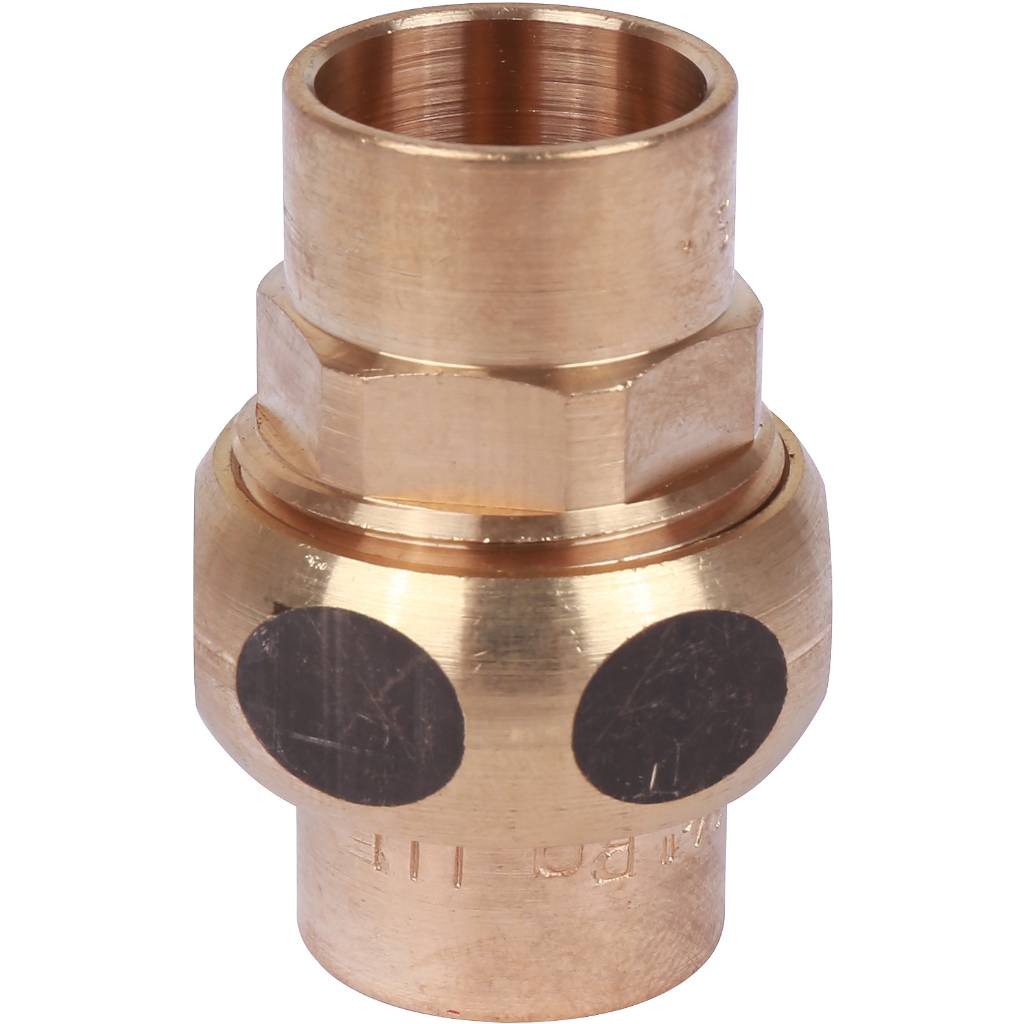 Сгон Sanha 18 ВП-ВП с плоским уплотнением под пайку 4330 бронза