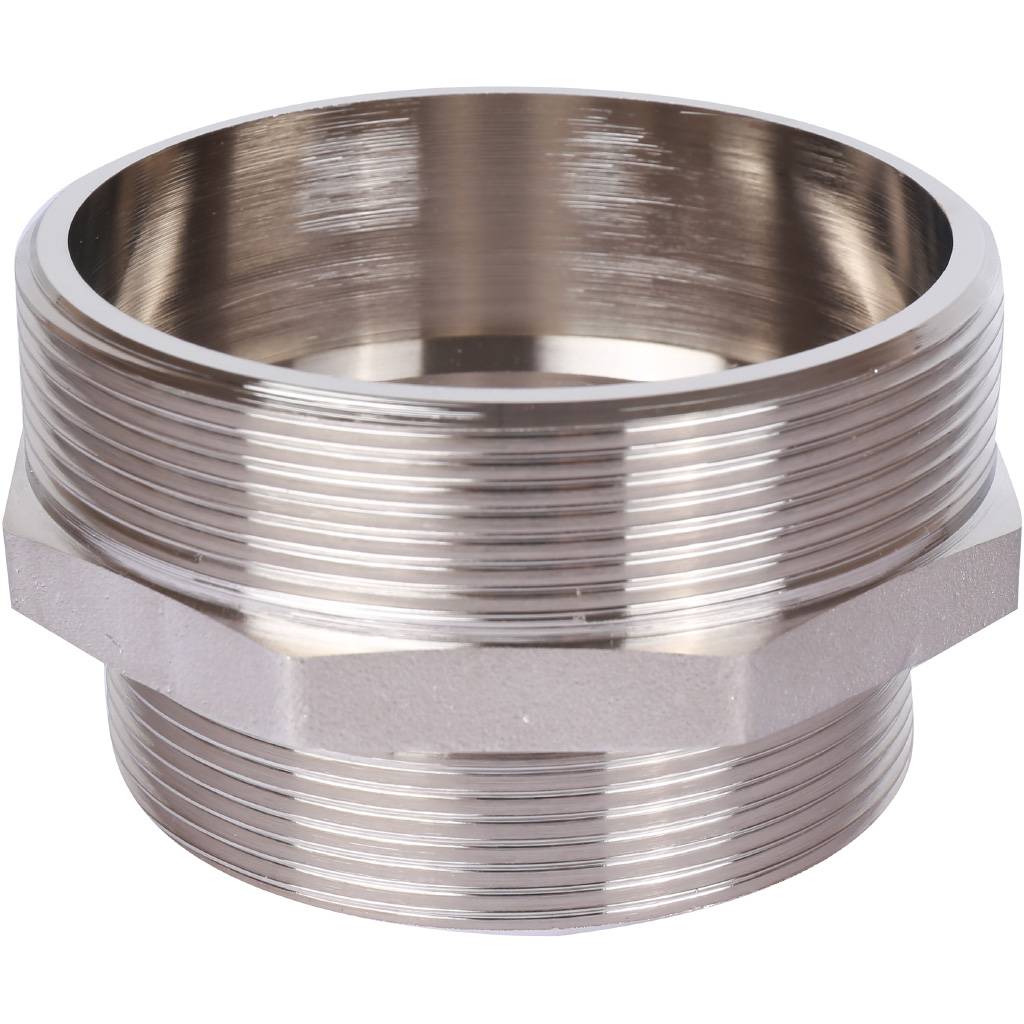 Ниппель STOUT 3"х2 1/2" переходной HH (никелированный)