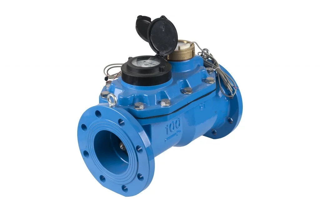 Счетчик холодной воды комбинированный Декаст СТВК-1 100/20 ДГ Ду100/20 Ру16 Qn=150 м3/ч 30°С L=370мм