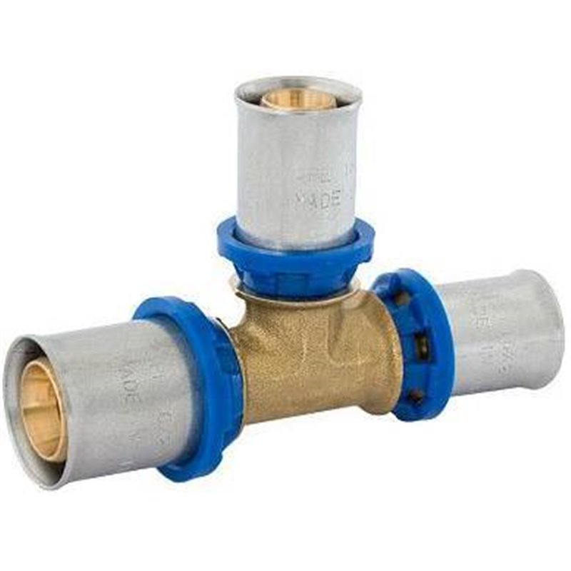 Тройник переходной APE 20 (2.0) x 16 (2.0) x 16 (2.0) для металлопластиковых труб