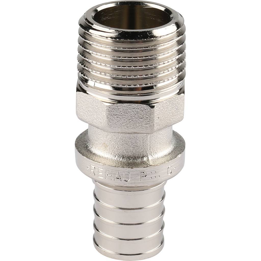 REHAU RAUTHERM S Переходник с наружной резьбой 17-R 1/2