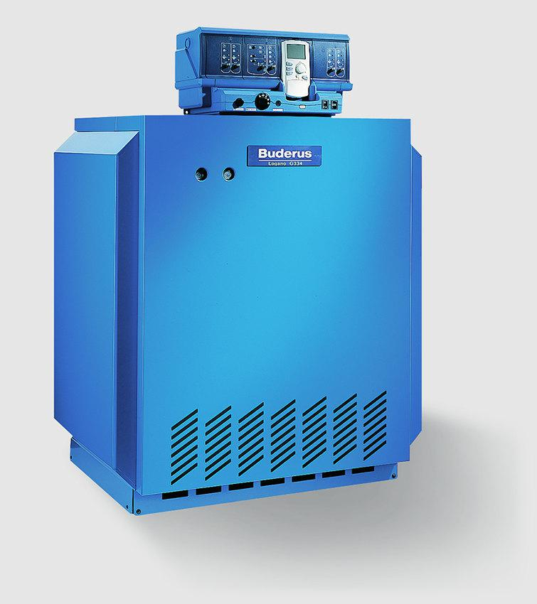 Напольный конвекционный газовый котел Buderus Logano G334-270 WS (в собранном виде)