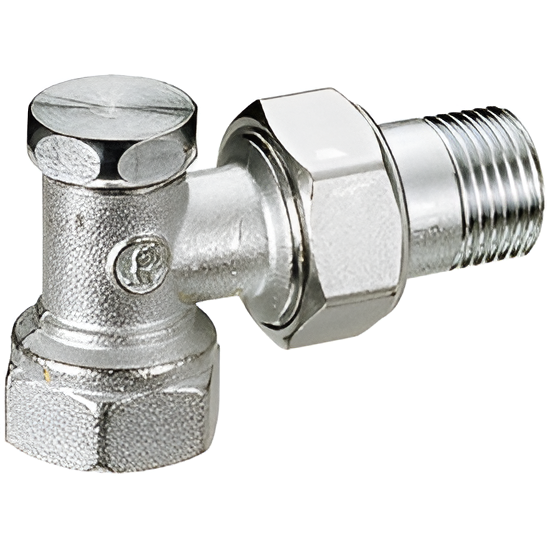 Запорный клапан Giacomini R16D2 Ду15 Ру16 ВР угловой