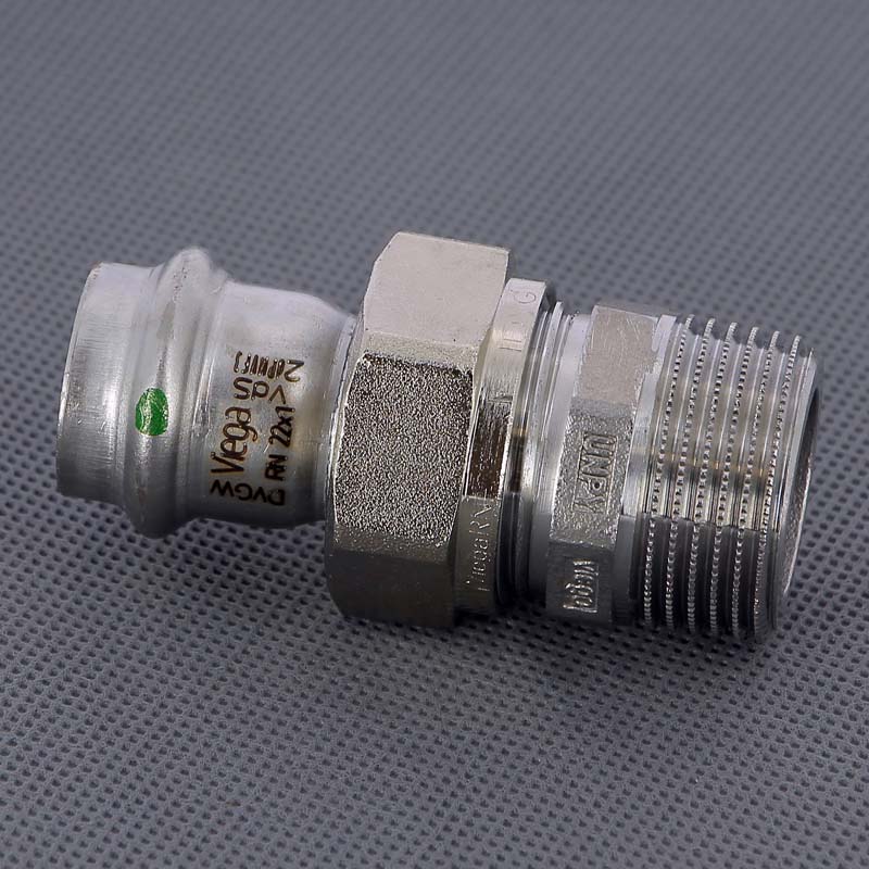 Разъемное соединение Viega Sanpress Inox с SC-Contur 22 x 1" НР