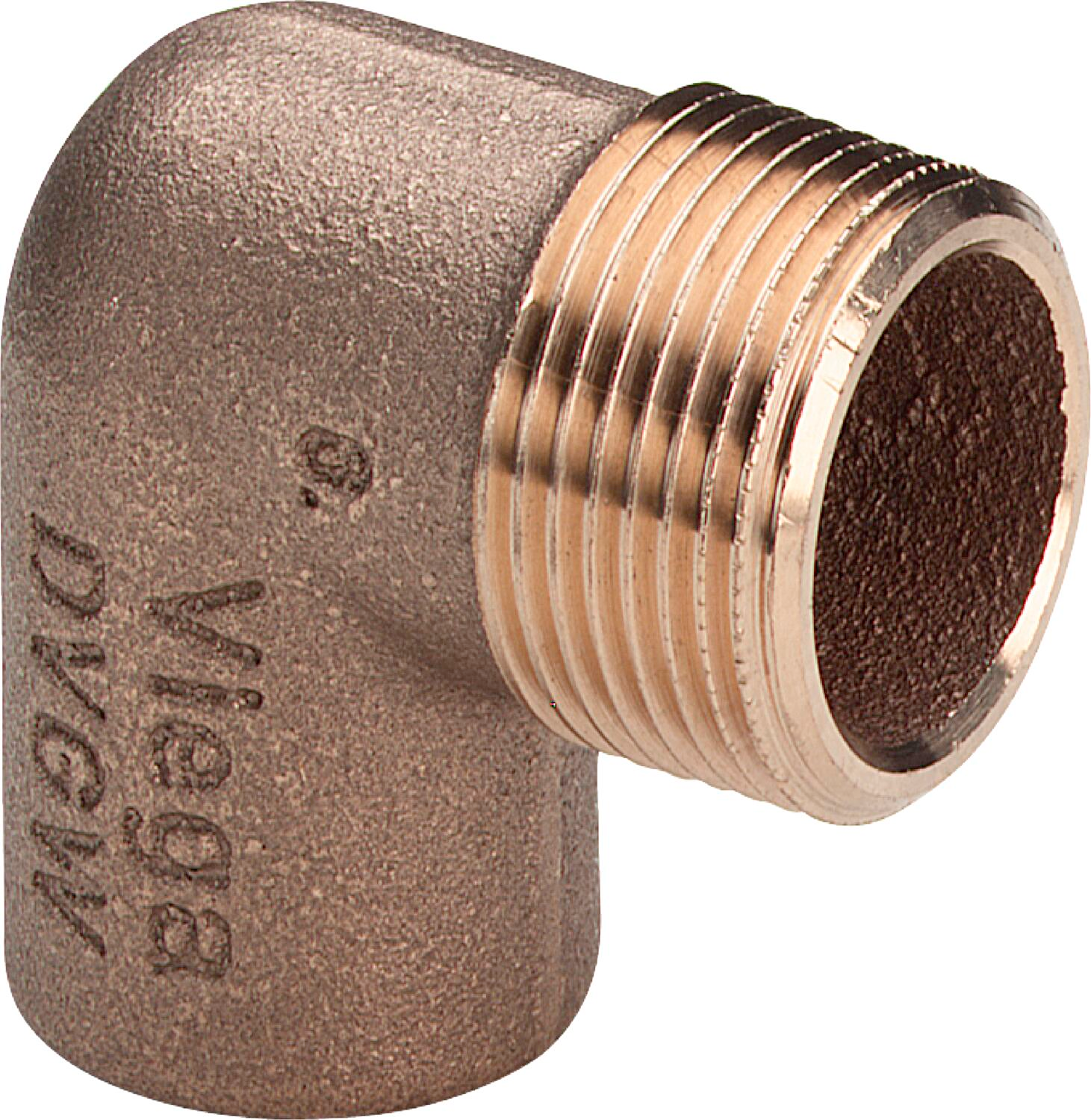 Угловой переход Viega пайка-резьба Н 90гр бронза DN 18 х 1/2"