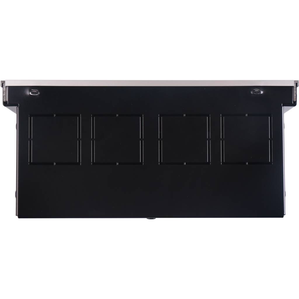 STOUT Конвектор внутрипольный SCN 80.240.2000 (Решётка роликовая, анодированный алюминий)