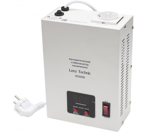 Стабилизатор напряжения Lenz Technic R500W автоматический