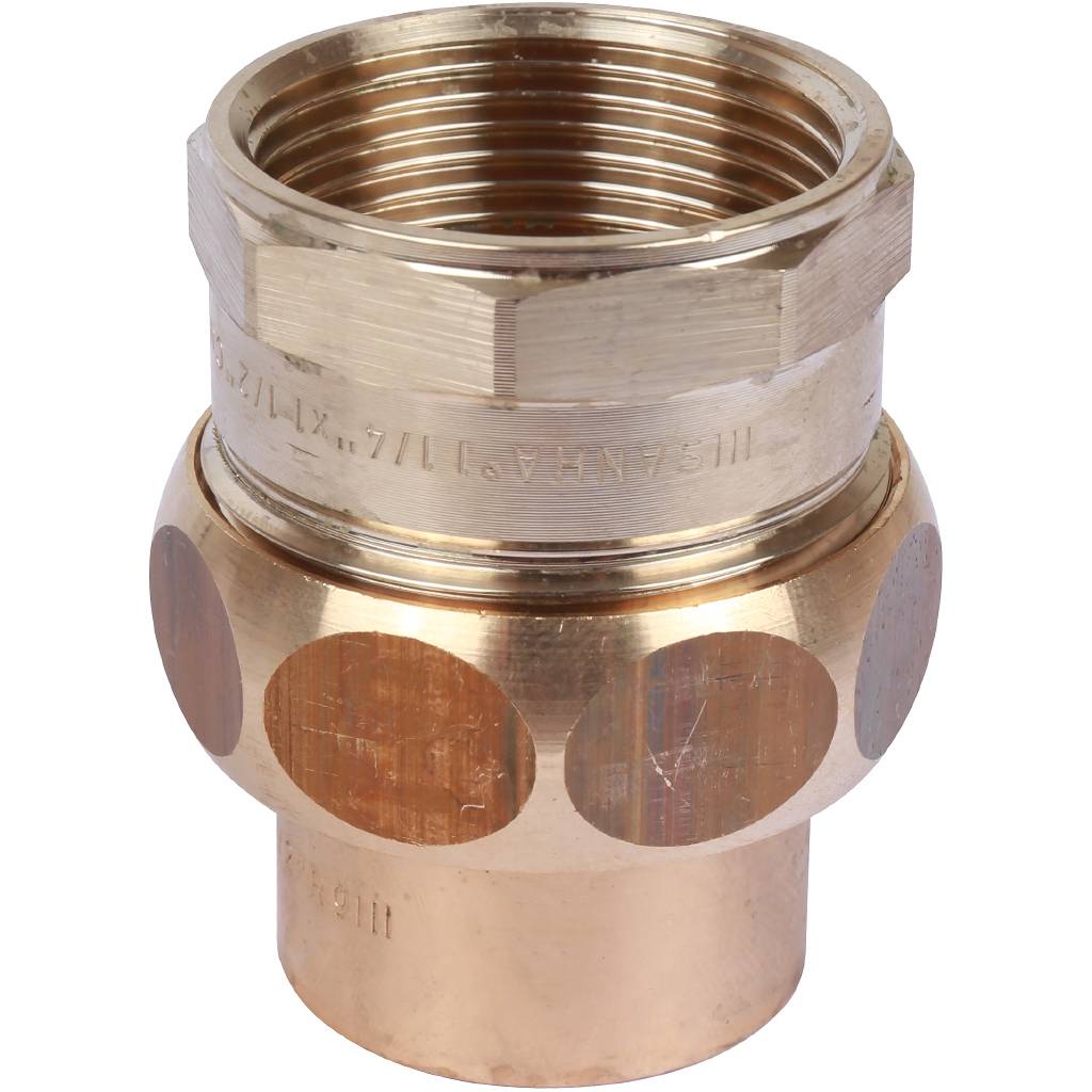 Сгон Sanha 35x11/4 ВП-ВР самоуплотняющийся под пайку 4340g бронза