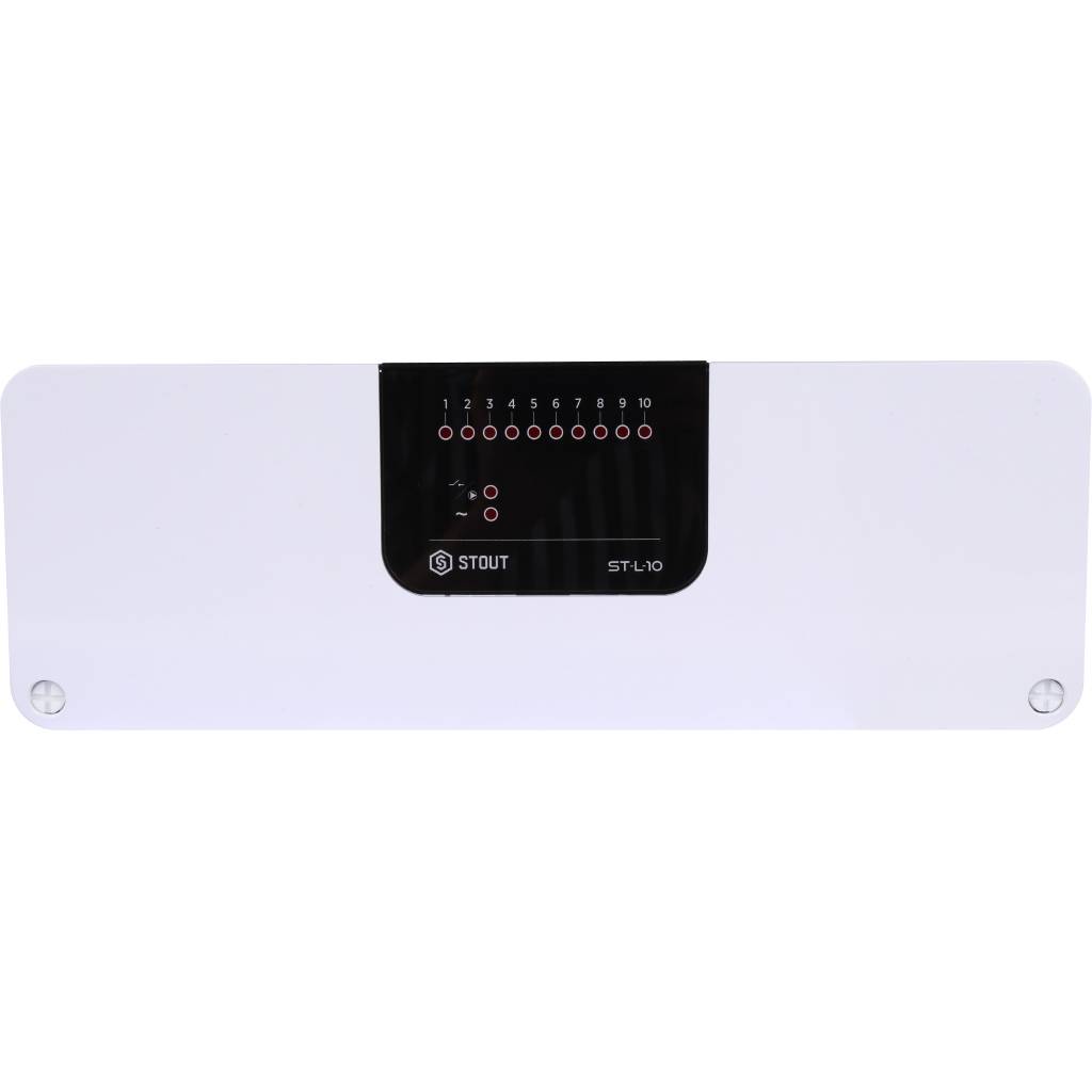 Проводной контроллер термостатических клапанов STOUT L-10