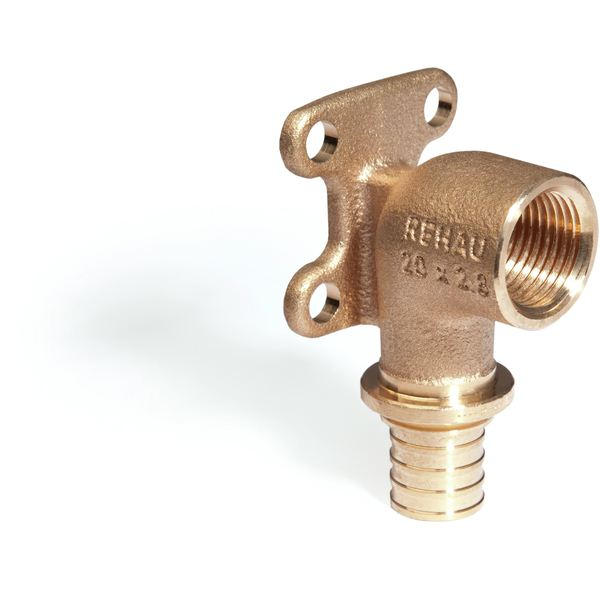 REHAU RAUTITAN  Угольник настенный с квадратными фланцами 16-Rp1/2 RX+ 