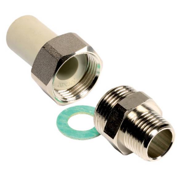 Резьбовое соединение Ekoplastik ППР 20x1/2'' наружное