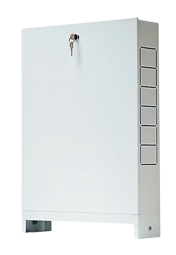 Шкаф коллекторный наружный ROMMER ШРН-4 11-12 выходов (652х120х857 мм)