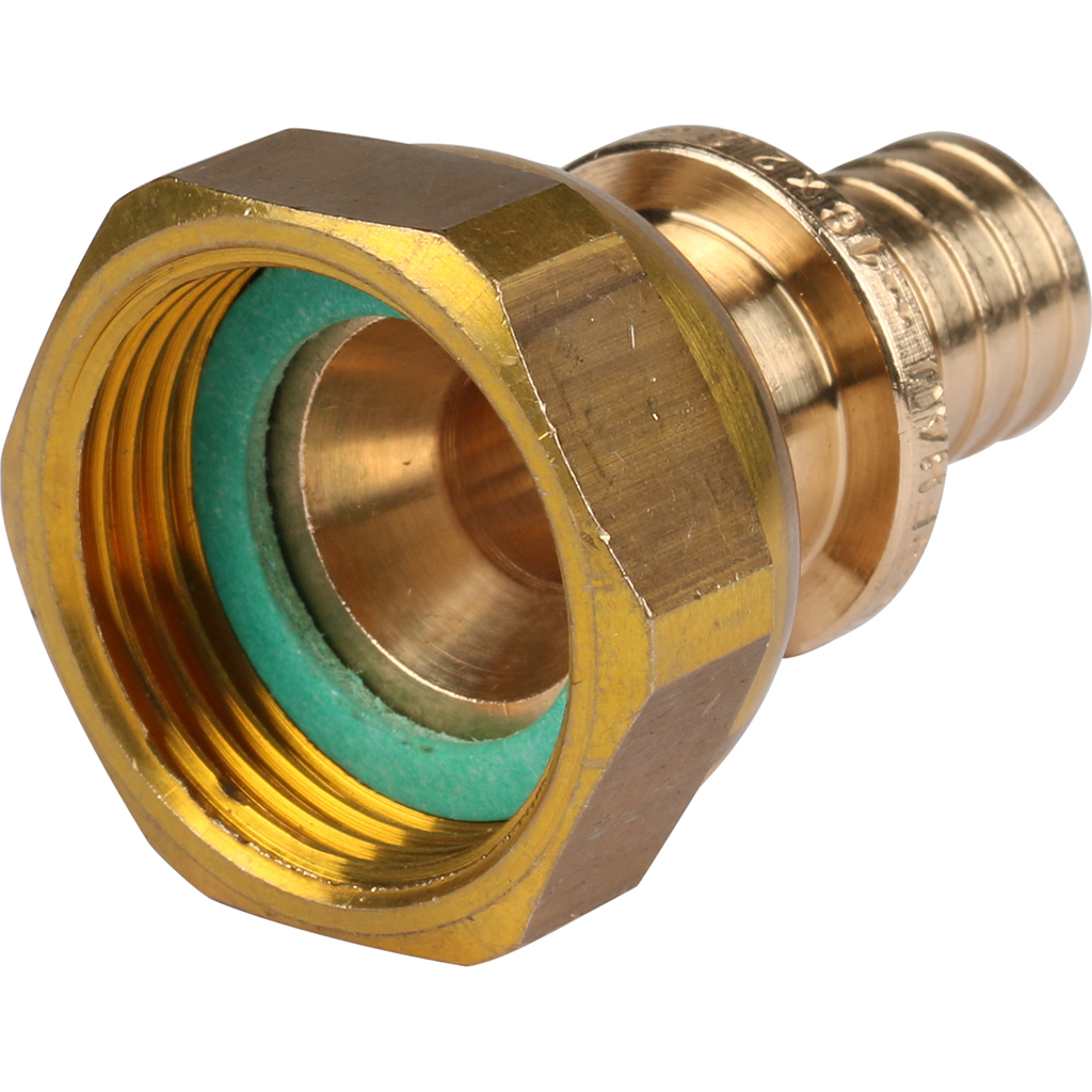 REHAU RAUTITAN Переходник с накидной гайкой 16-G 3/4 RX+