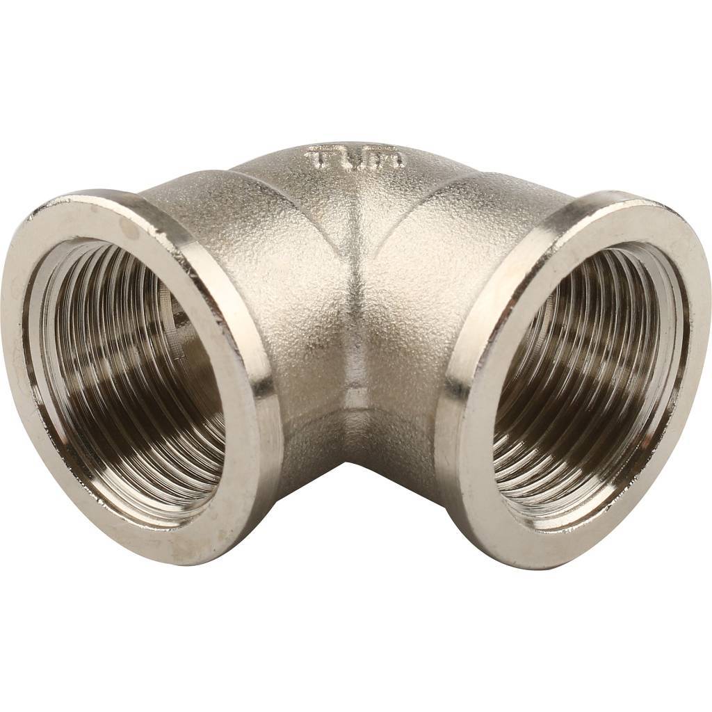 Угольник TIEMME 3/4х3/4 ВВ никелированный