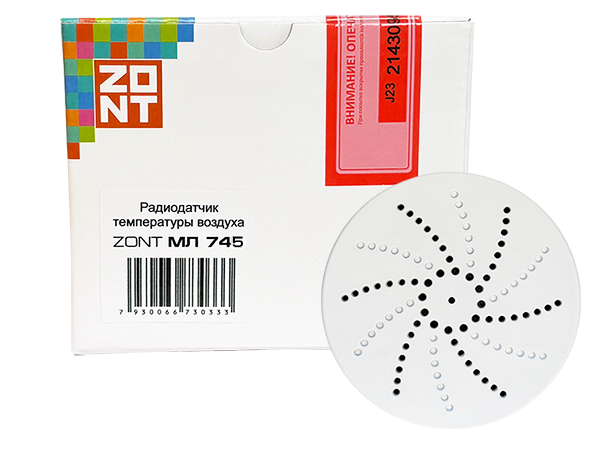 Радиодатчик температуры и влажности ZONT МЛ-745