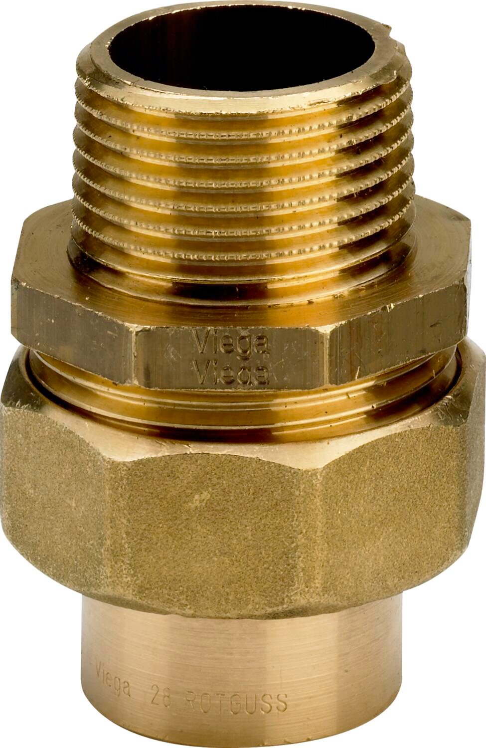 Разъемное соединение Viega с коническим уплотнением DN 28 х 1" НР модель 94343G