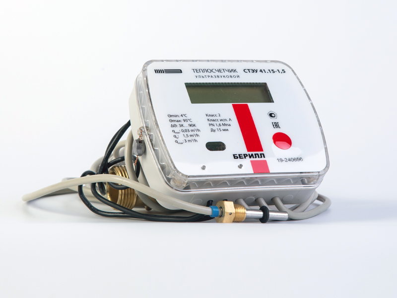 Теплосчетчик Итэлма БЕРИЛЛ 41 Н 1/2" L=110 0.6 м3 (подача)