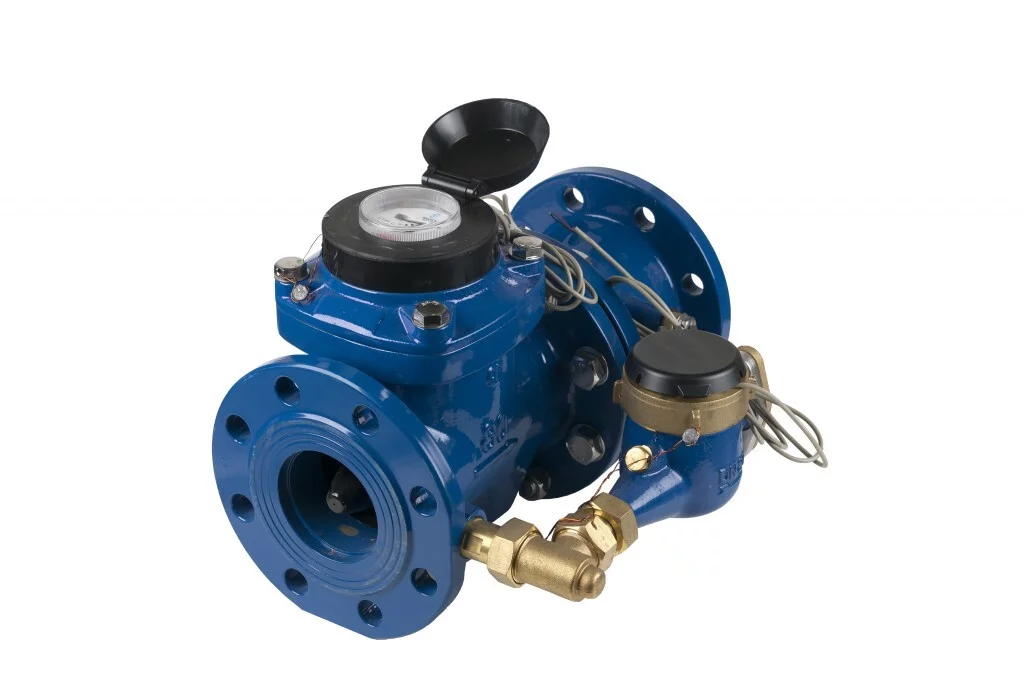 Счетчик холодной воды комбинированный Декаст СТВК-2 65/20 ДГ Ду65/20 Ру16 30°С L=370мм фланец импул.