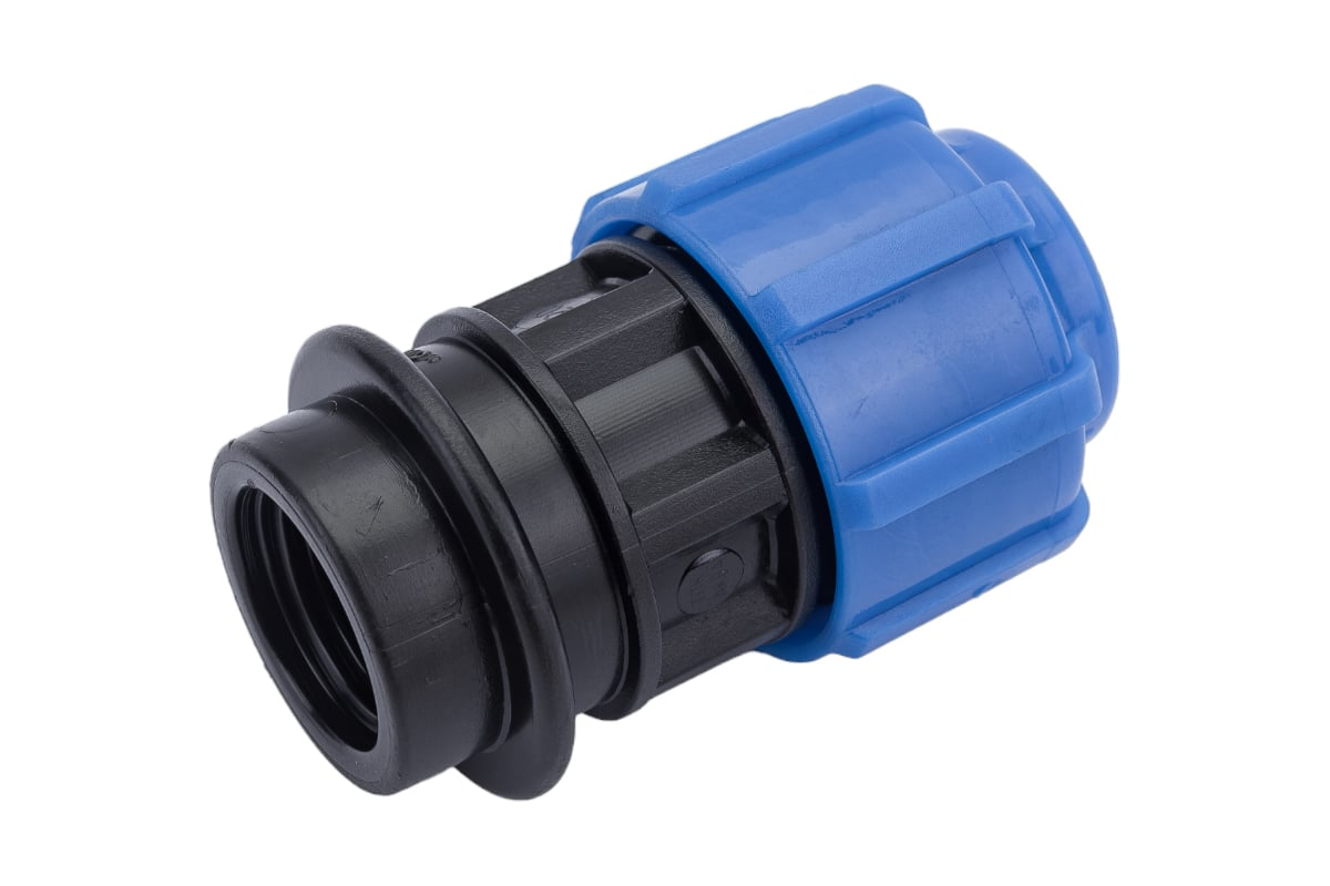 Муфта компрессионная ТПК-АКВА ПЭ Дн20х1/2" ВР