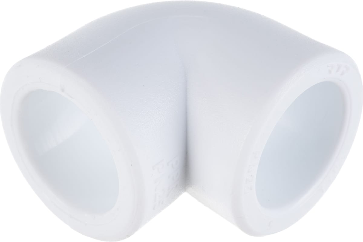 Угольник 90° РосТурПласт PP-R Дн25 (белый)