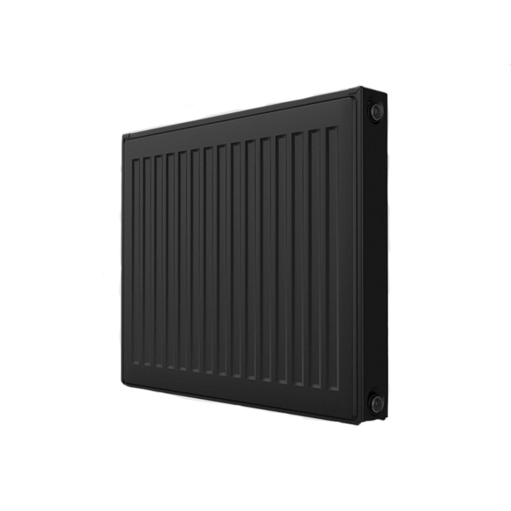Стальной панельный радиатор ROMMER Ventil 22/300/500 подключение нижнее правое (Черный)