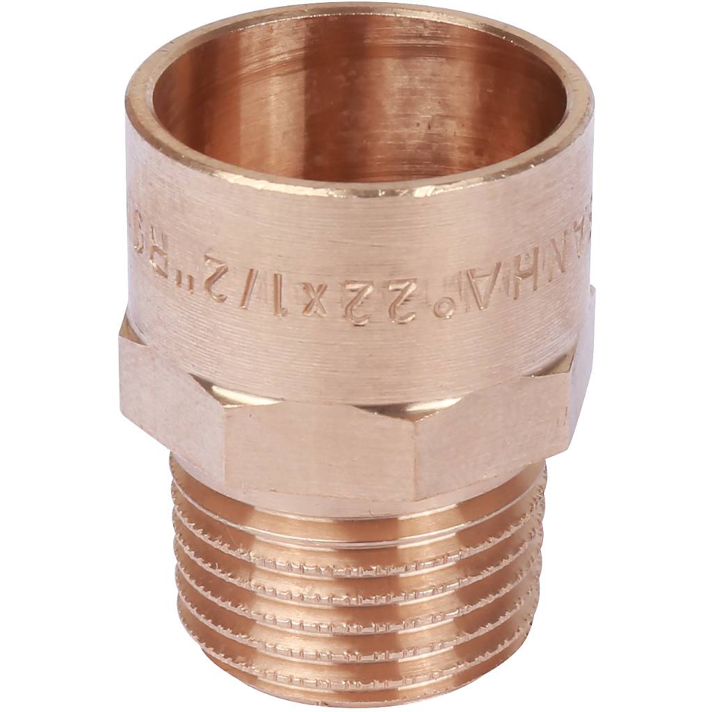 Переход Sanha 22x1/2 ВП-НР под пайку 4243g бронза