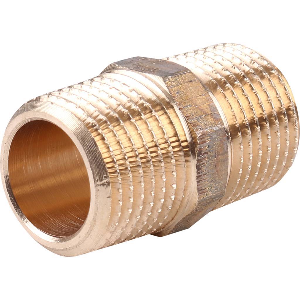 Viega 3280 Ниппель НН, 1/2, бронза