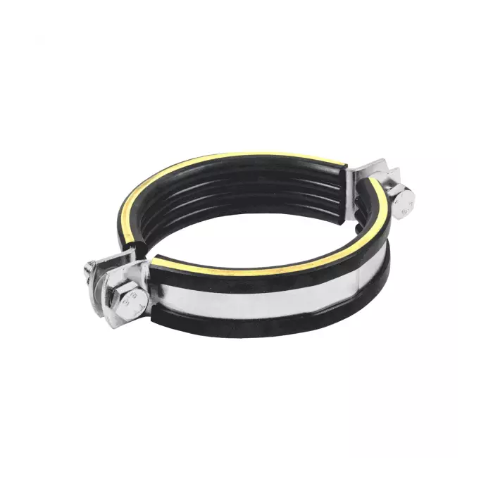 Хомут Mupro SBC Дн108-118 (4") М12 с резиновой прокладкой (оцинкованный)