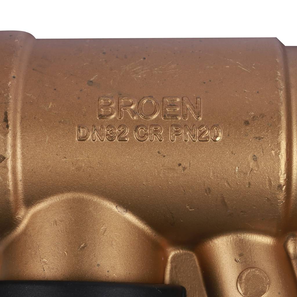 Клапан балансировочный BROEN Venturi FODRV DN32 PN25 Kvs=13,2 м3/ч ручной с дренажем 4655000H-001003