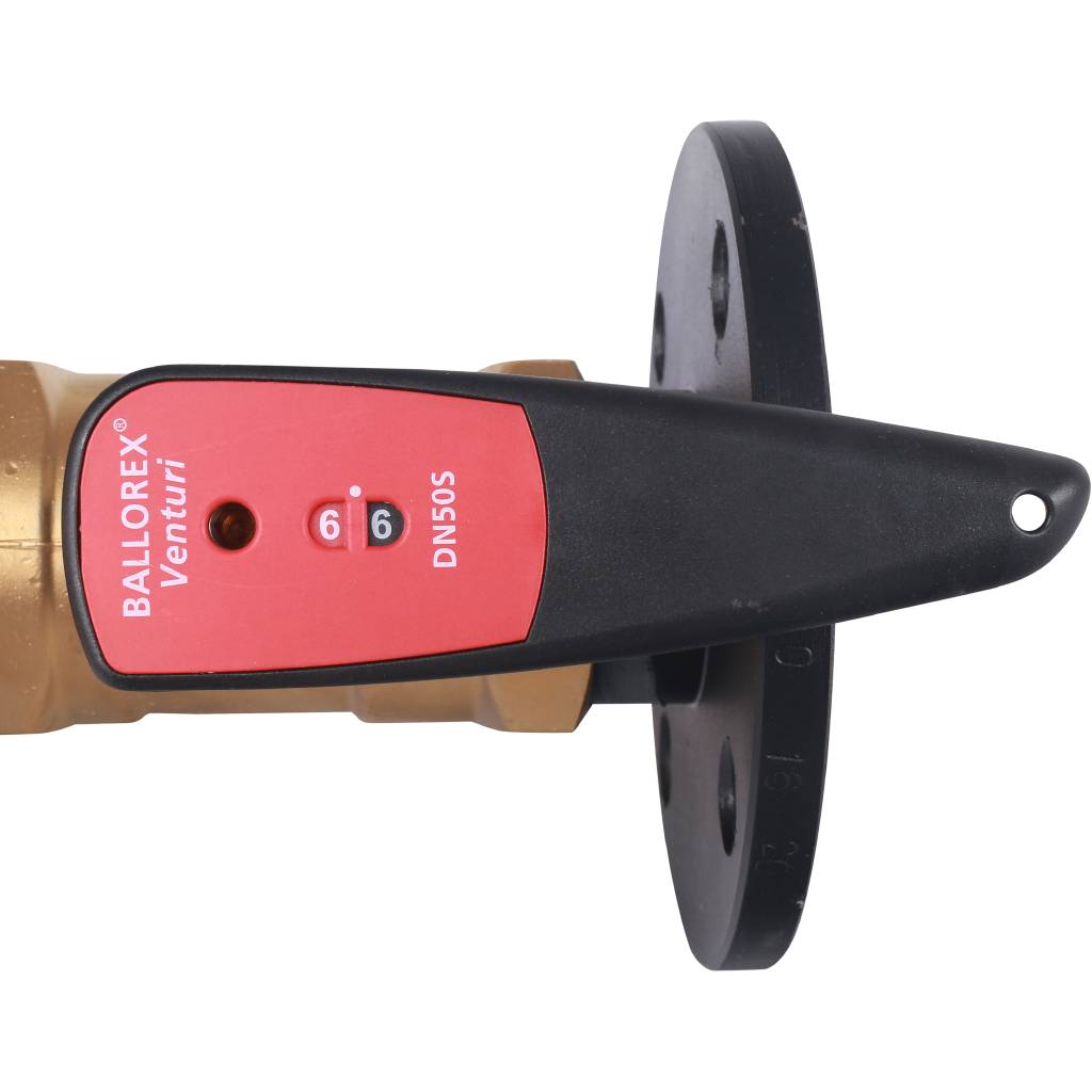 Клапан балансировочный BROEN Venturi DRV DN 40 PN 16 Kvs=23,3 м3/ч ручной фланцевый 4750510S-001005