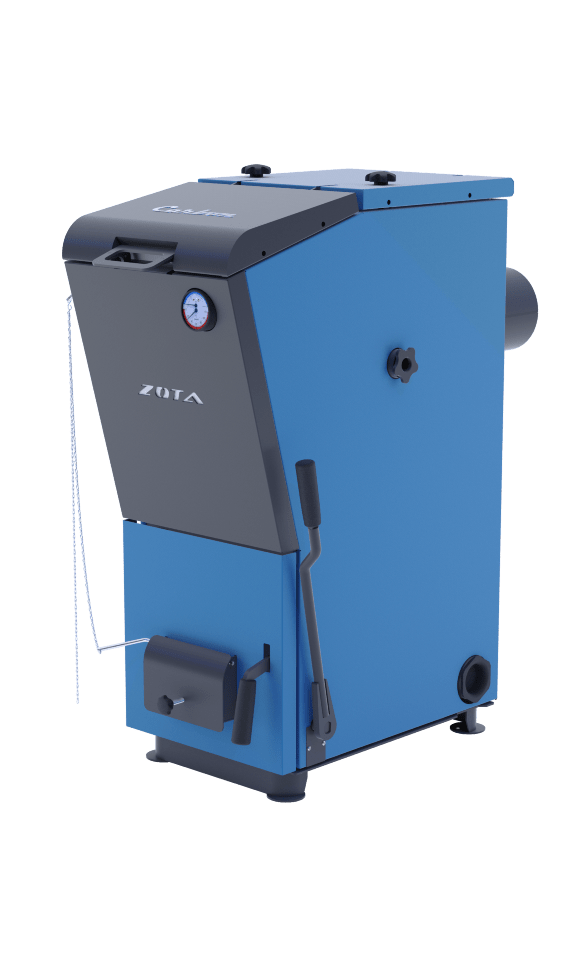 Напольный твердотопливный котел ZOTA Carbon 32