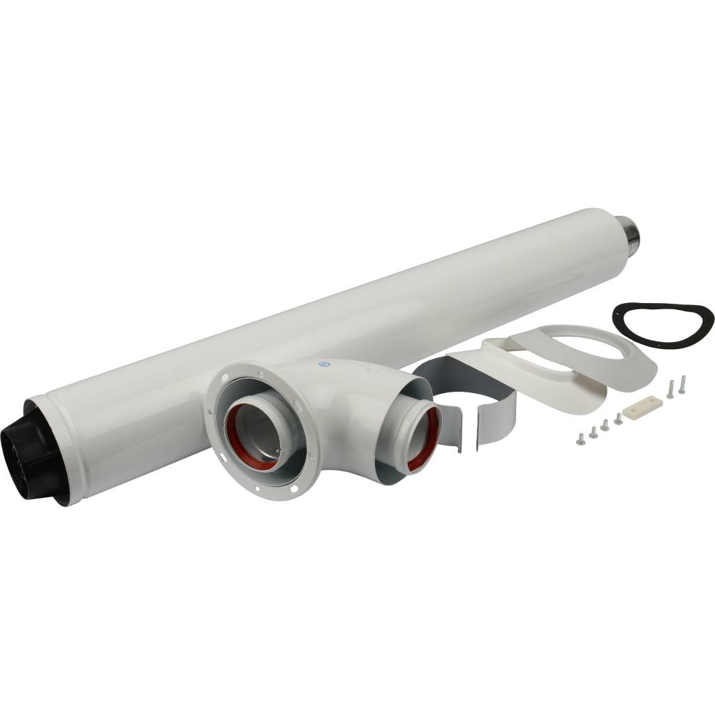 Комплект коаксиальный STOUT для прохода через стену (совместим с Bosch, Buderus, 60/100, 850 мм)