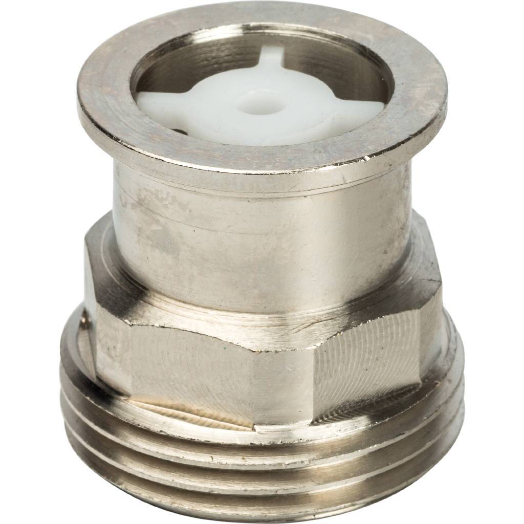 STOUT Разъемное соединение с плоским уплотнением (никелированное 1")