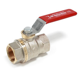 Кран шаровой Giacomini DADO 3/4" BР полнопроходной (рычаг)