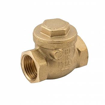 Клапан обратный латунный горизонтальный ELSEN 3/4"