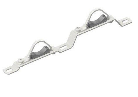 Кронштейн сдвоенный для коллектора ELSEN 3/4" (делится на два одинарных)