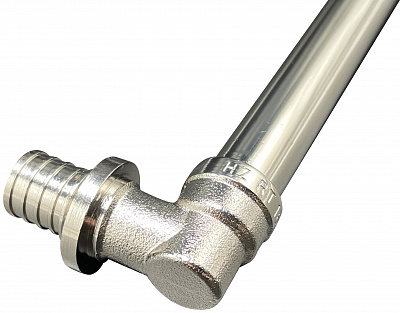 Трубка Г-образная РОСТерм 20х250мм для подлючения радиатора