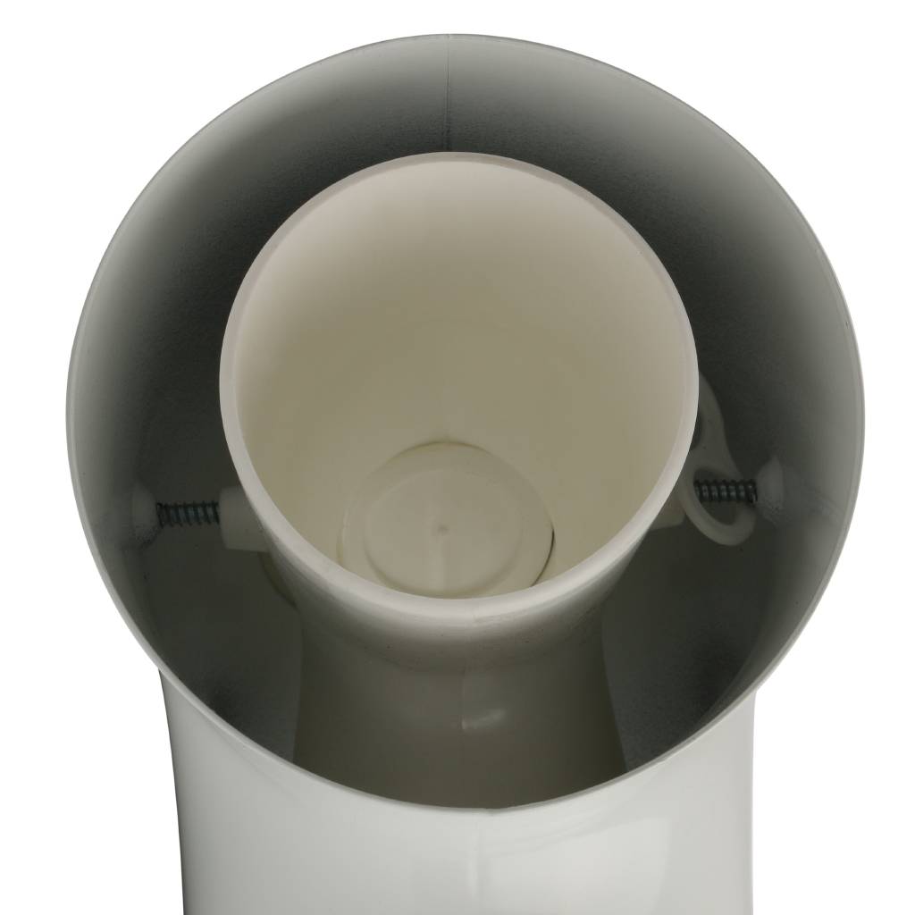 Угол STOUT 90° DN60/100 м/п конденсац. с инспекционным окном PP-FE