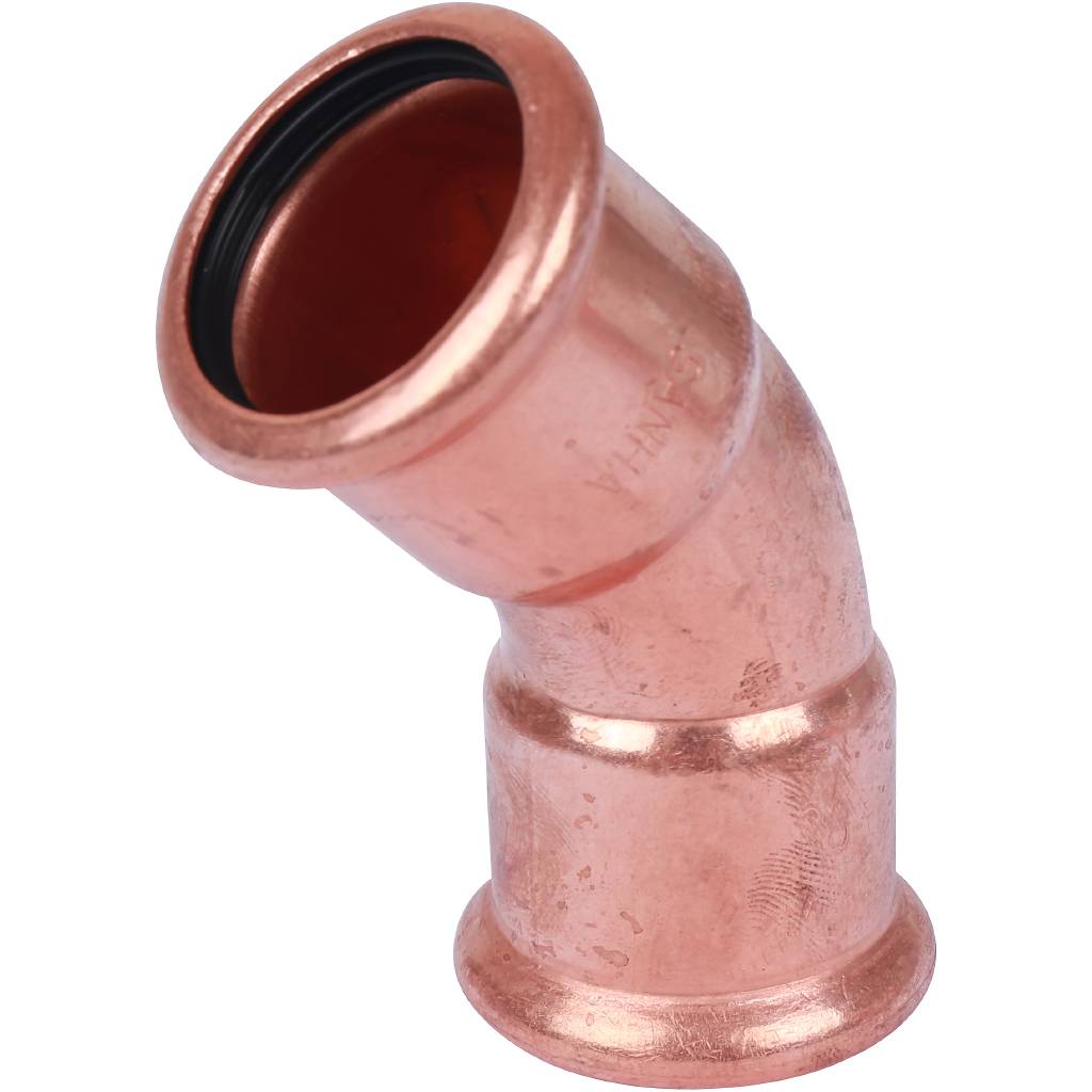 Отвод Sanha 45° 28 ВПр-ВПр 6041