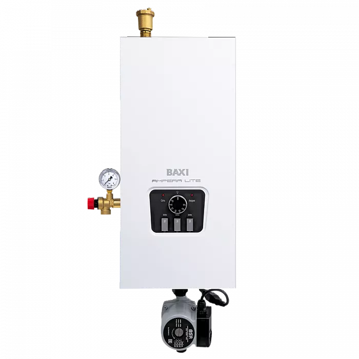 Настенный электрический котел Baxi Ampera Lite 9, 9 кВт 