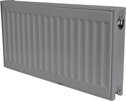 Стальной панельный радиатор ROMMER Ventil 22/500/800 подключение нижнее правое (Серый)