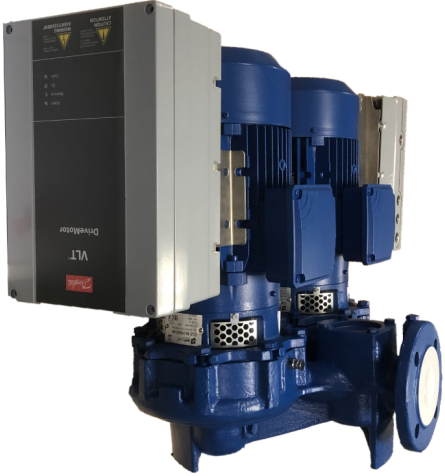 Циркуляционный насос IMP Pumps ECLD 50-250/2/3.0A/I-D-2xTT с 2-х полюсным двигателем