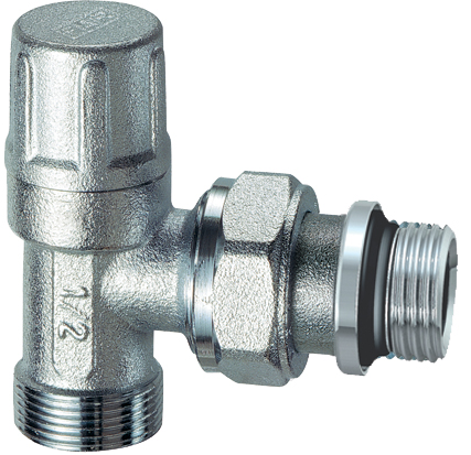 FAR Угловой запорный вентиль (EPDM) М24х19 / 1/2"