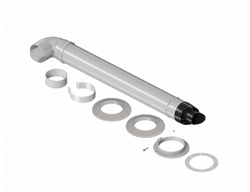 Комплект коаксиальный Royal Thermo D60/100L для конденсационных котлов универсальный